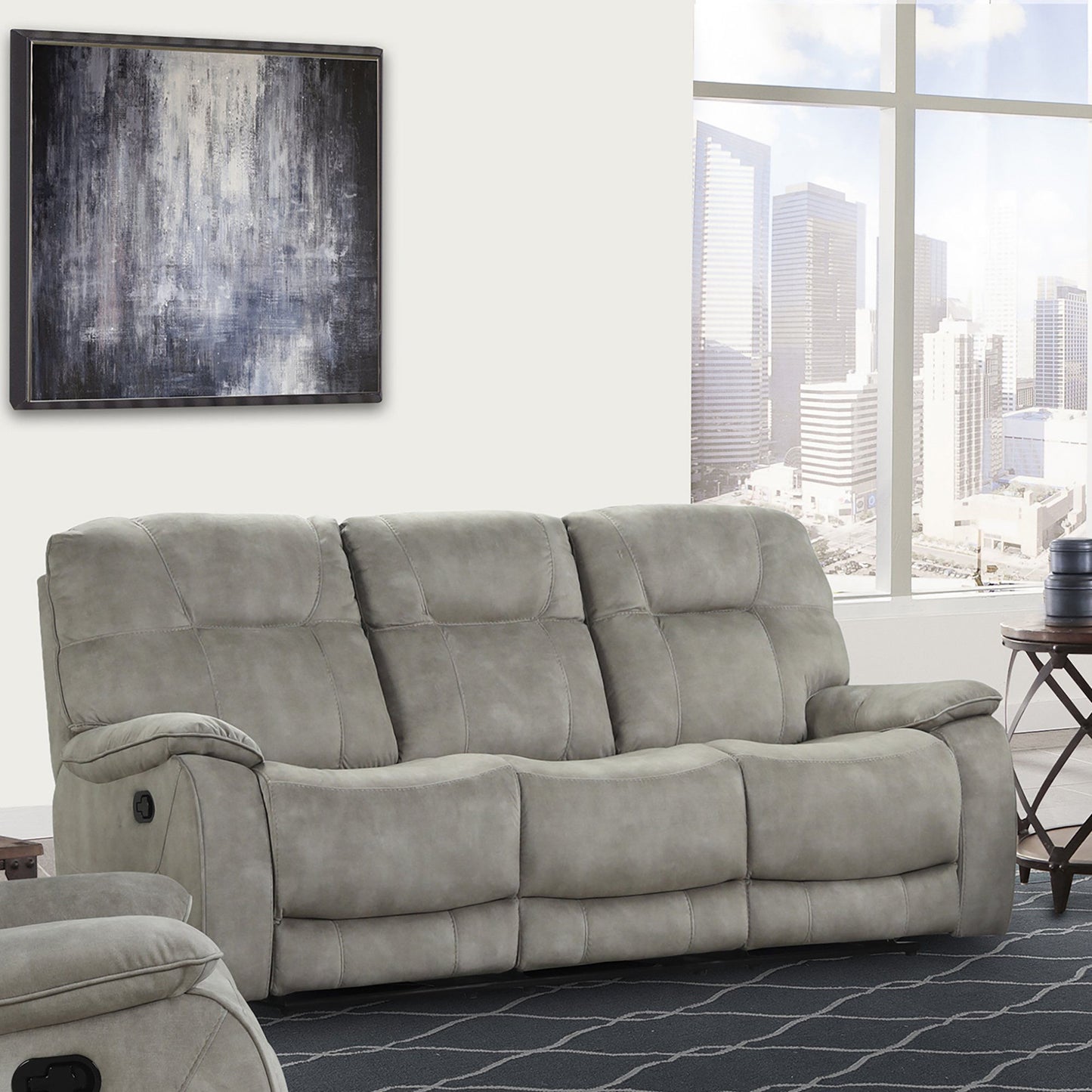 Cooper - Manual Triple Reclining Sofa