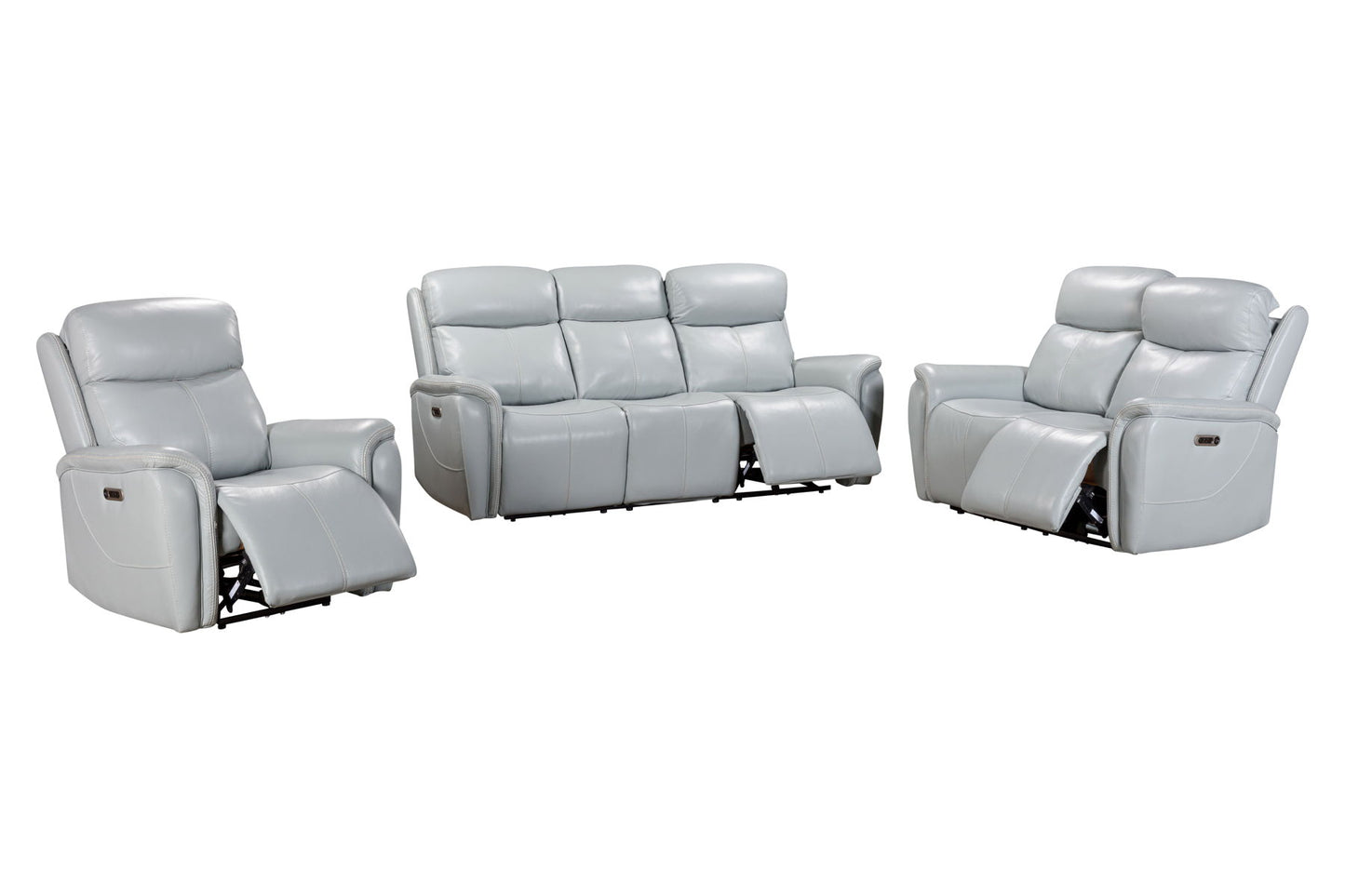 Cascade - Power Reclining Sofa Loveseat & Recliner