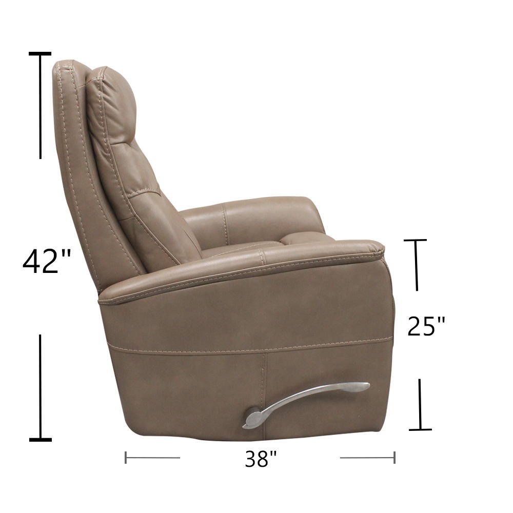 Gemini - Manual Swivel Glider Recliner