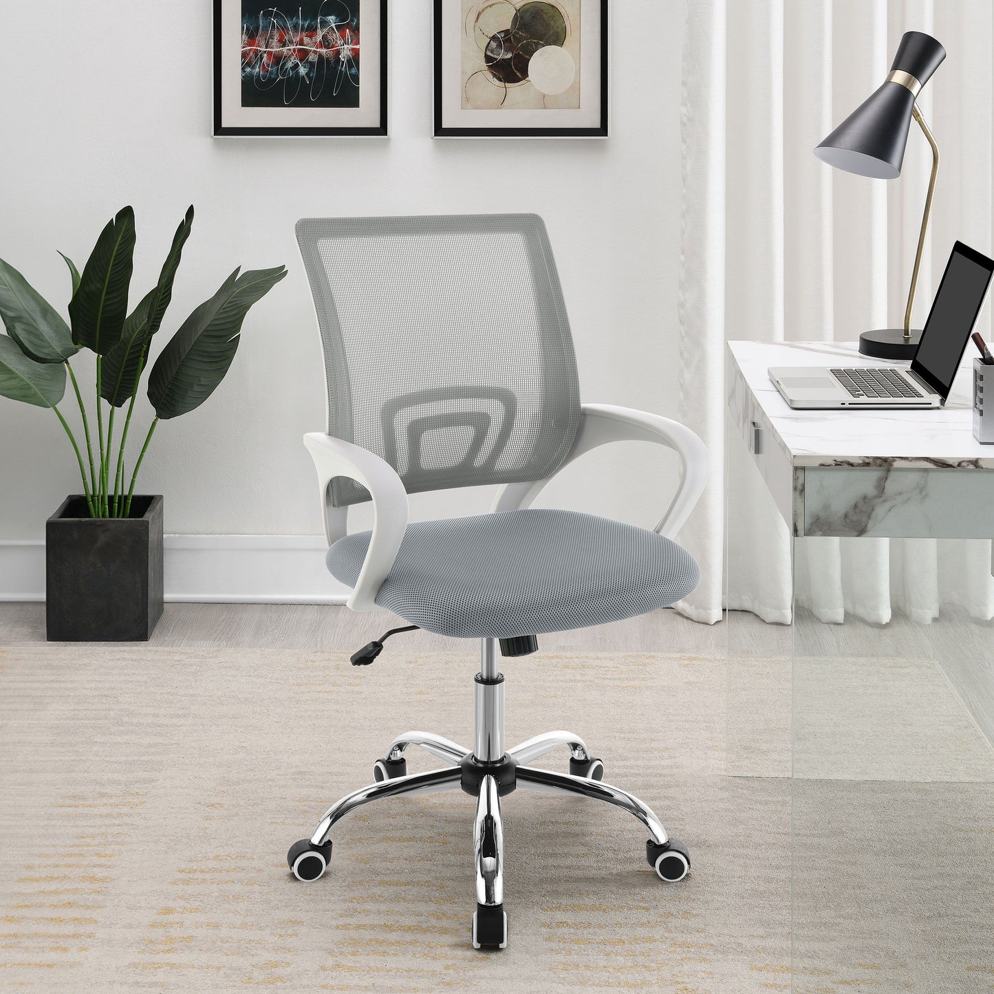 Felton - Upholstered Adjustable Home Office Desk Chair