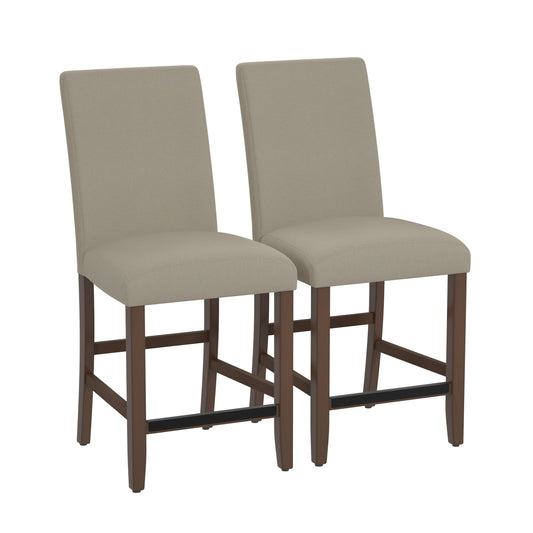 Seneca - Barstool (Set of 2) - Walnut Brown