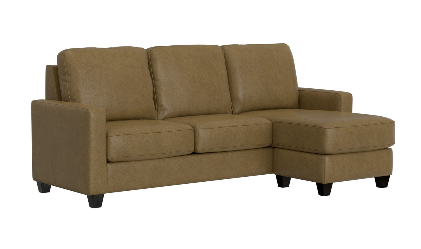 Dawson - Reconfigurable Chaise Sectional - Mocha