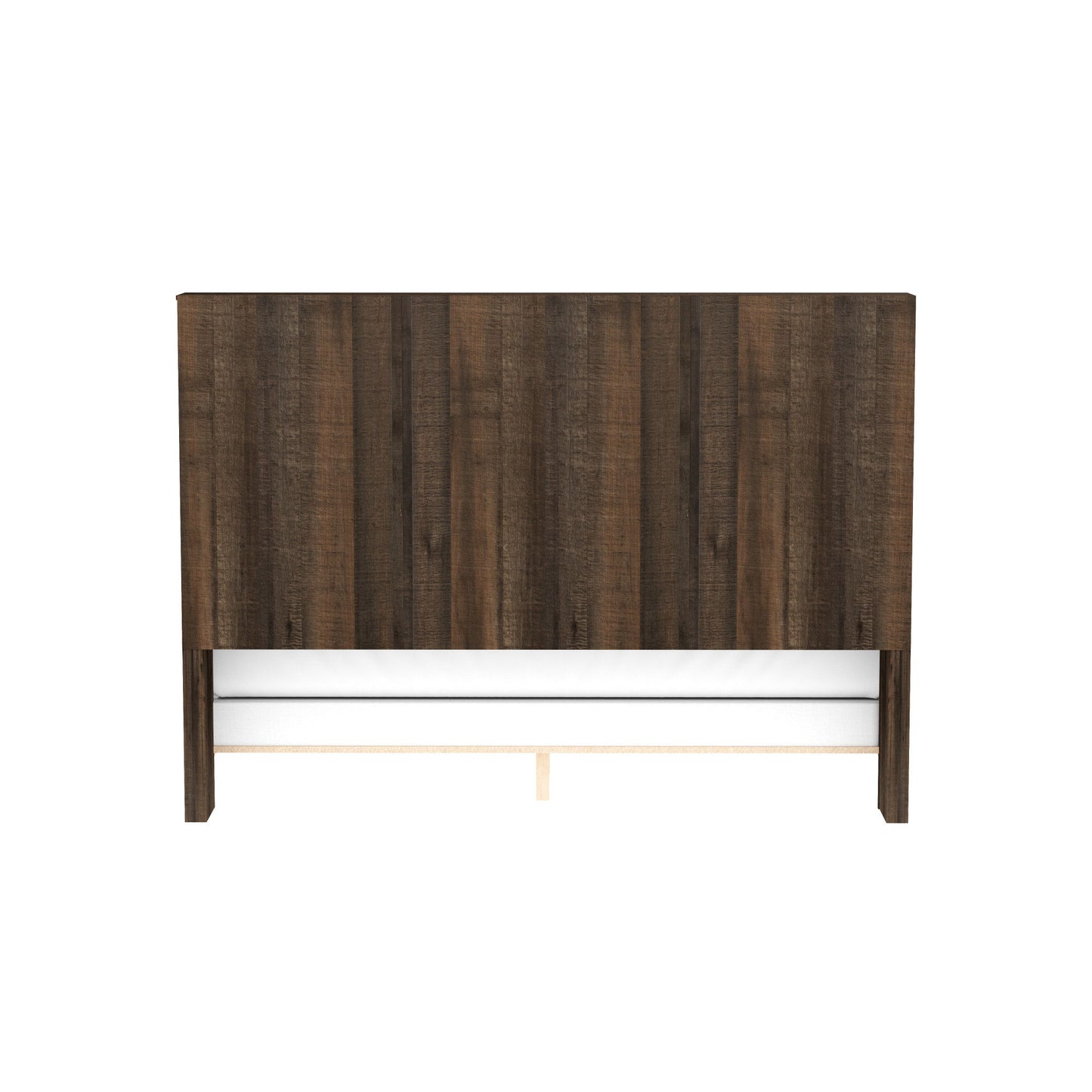 Peyton - Queen Bookcase Bed - Penny Brown