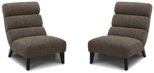 Scoop - Accent Chair (Set of 2) - Rocky Road