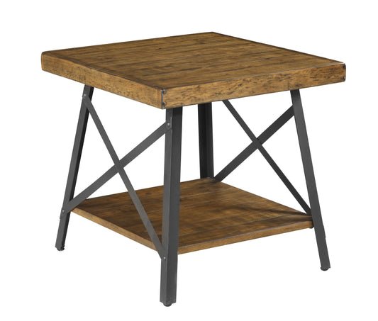 Chandler - End Table - Pine Brown