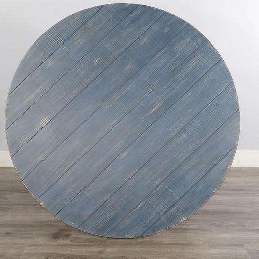 Marina - 54" Round Table - Ocean Blue