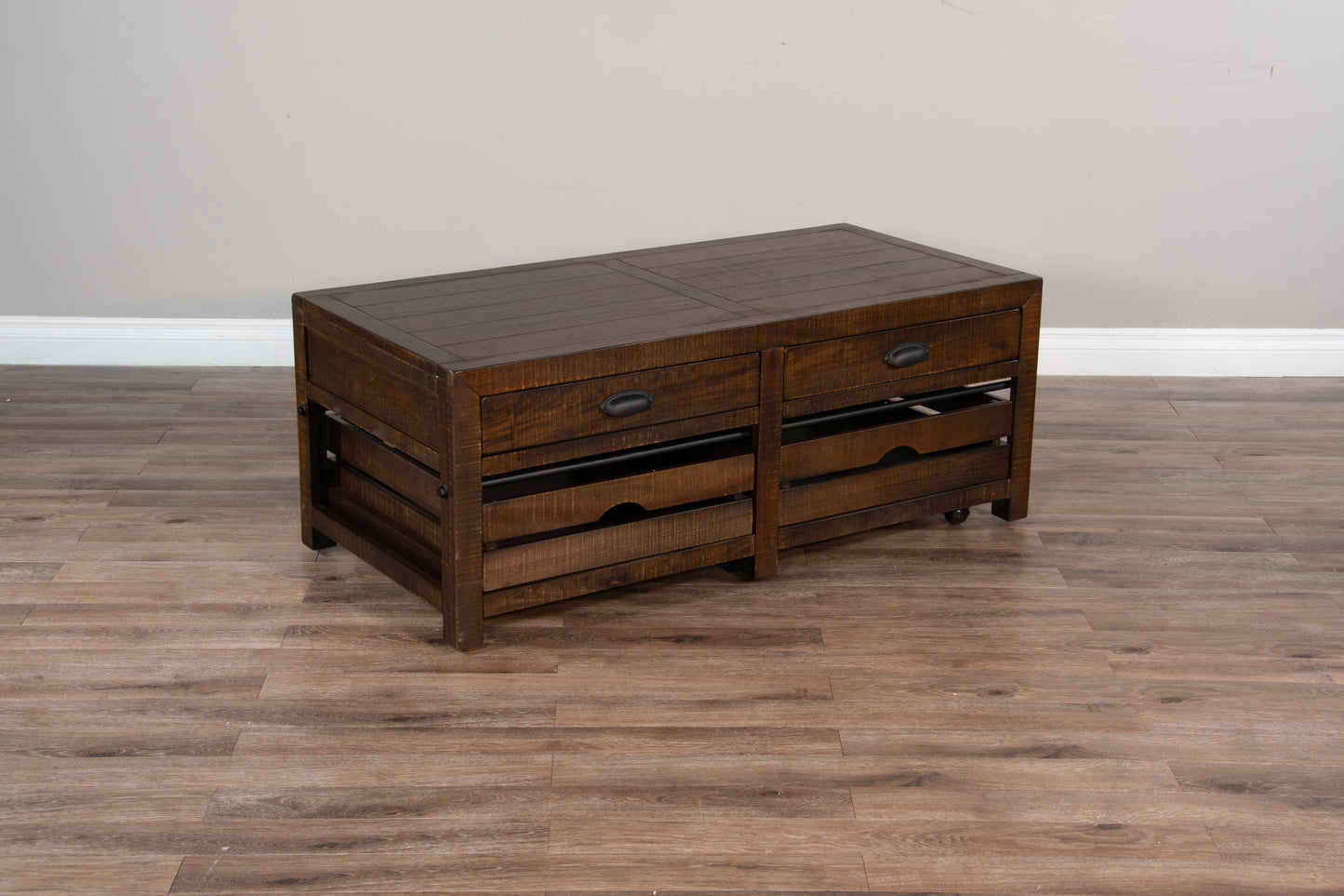 Homestead - 19" Coffee Table - Dark Brown