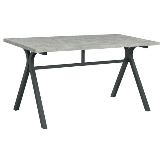 Tatum - Engineered Wood Top Writing Desk - Cement