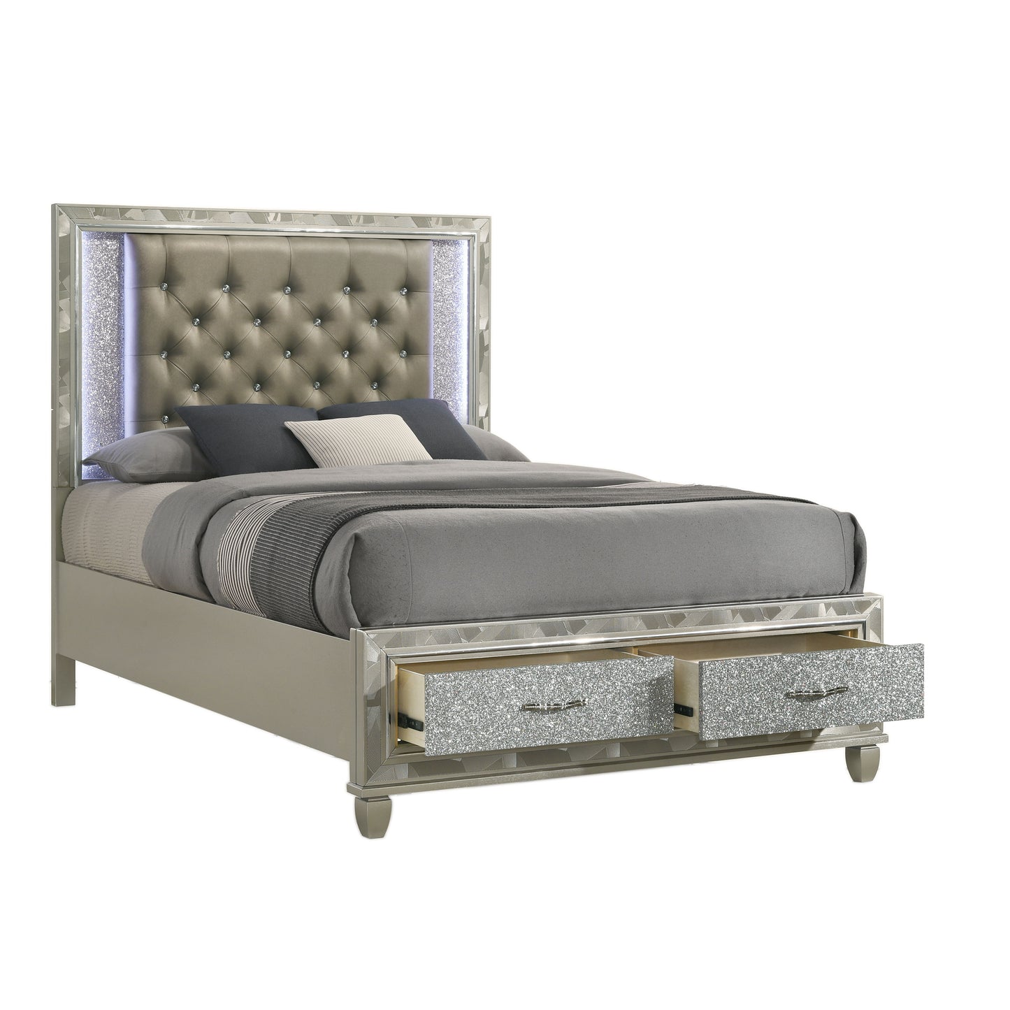 Radiance - Upholstered Storage Bed