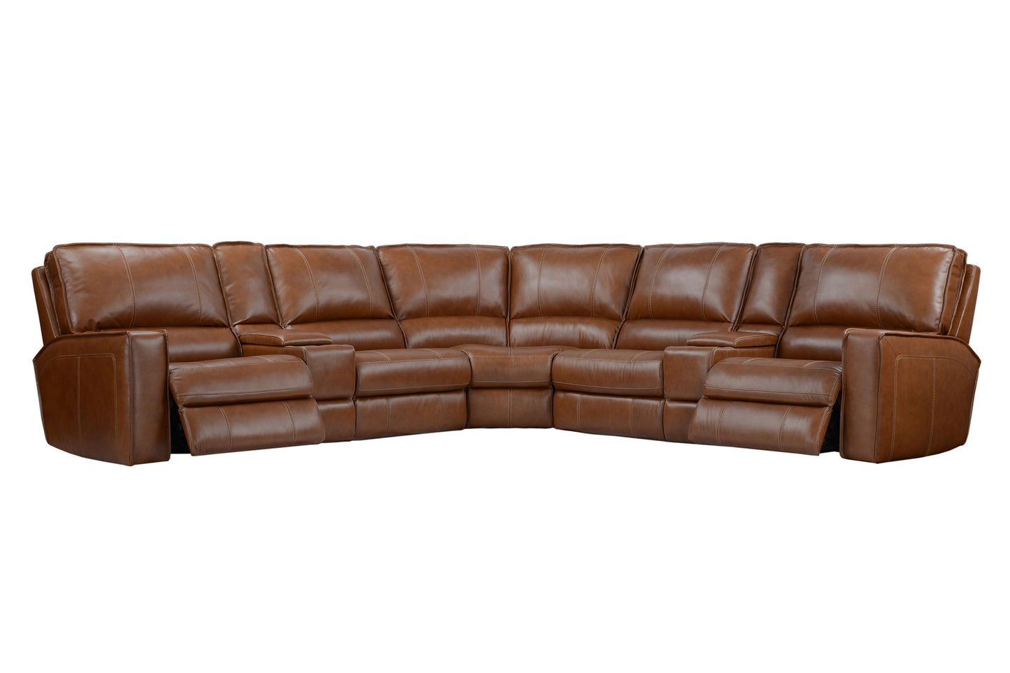 Rockford - 6 Piece Modular Power Reclining Sectional