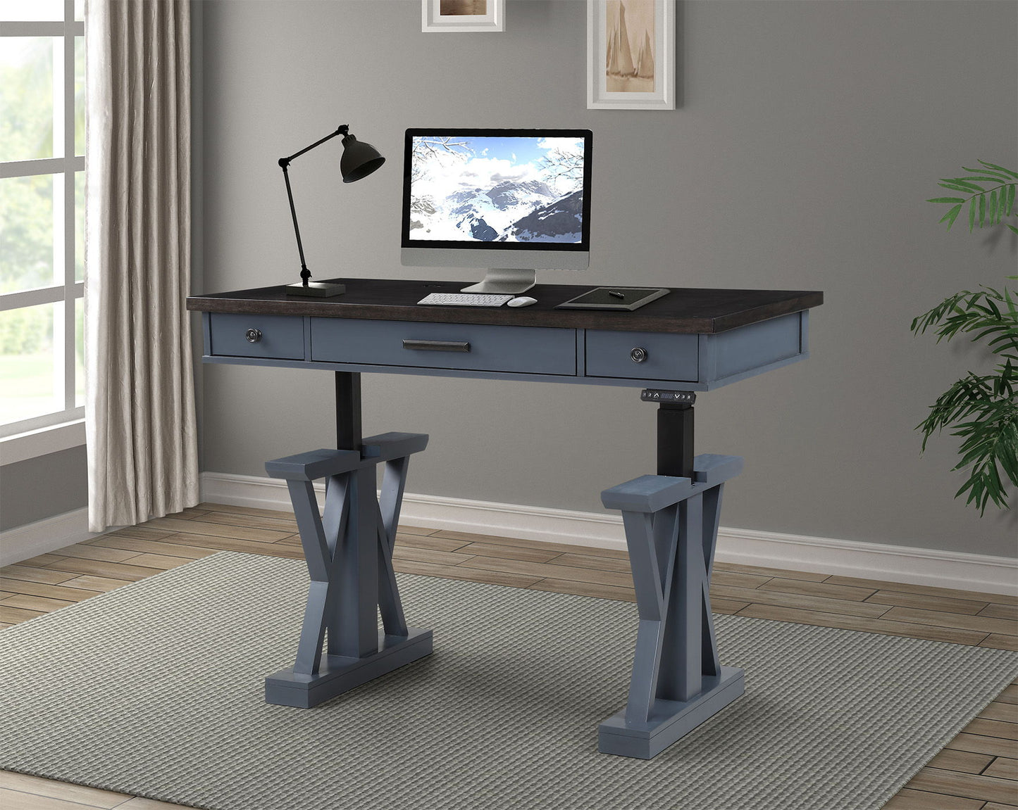 Americana Modern - Power Lift Desk