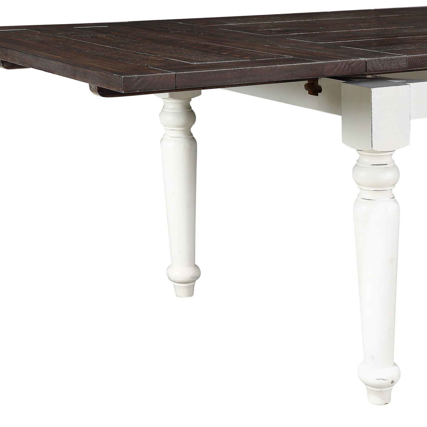 Mountain Retreat - Dining Table - Dark Mocha & Antique White