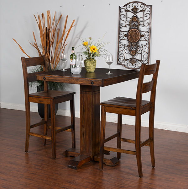 Tuscany - Pub Table - Dark Brown