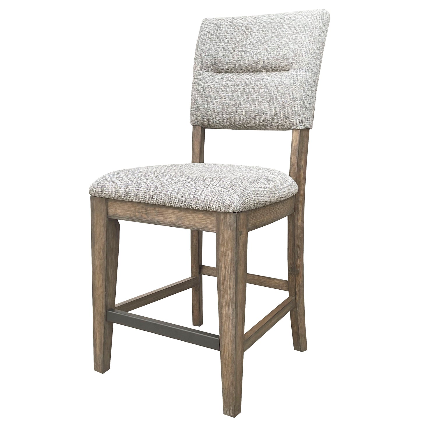 Cedar Fork - Dining Upholstered Counter Stool (Set of 2) - Smoked Arabica