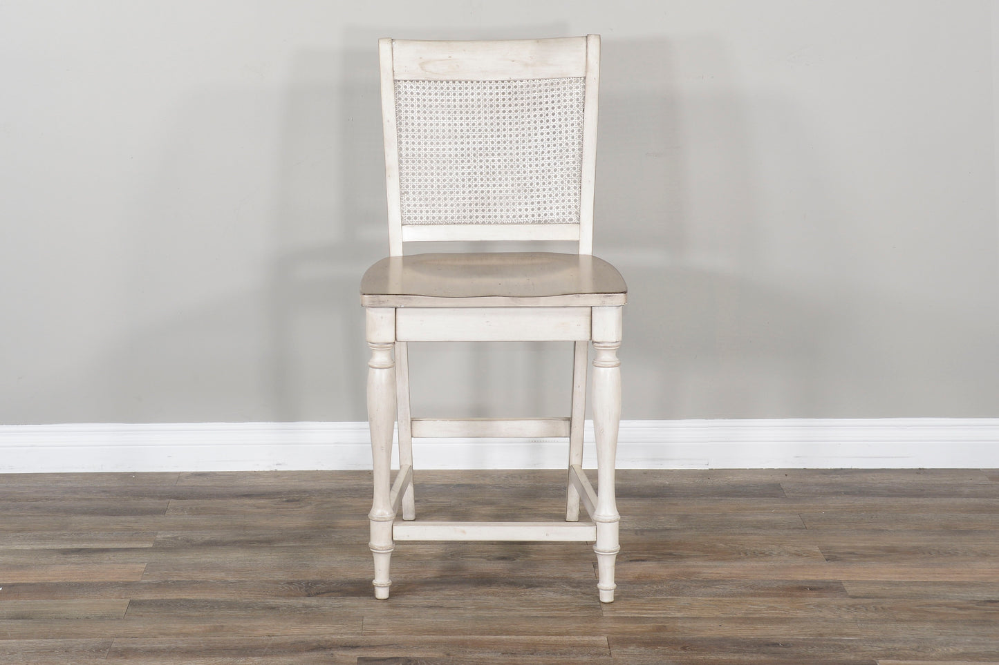 Westwood Village - Caneback Barstool With Wood Seat