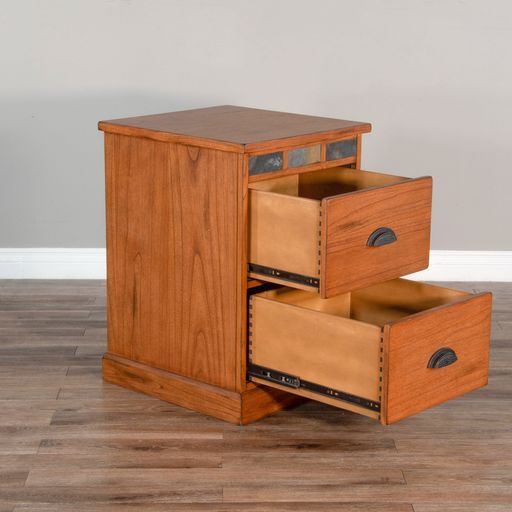 Sedona - Two Drawer File Cabnet - Light Brown