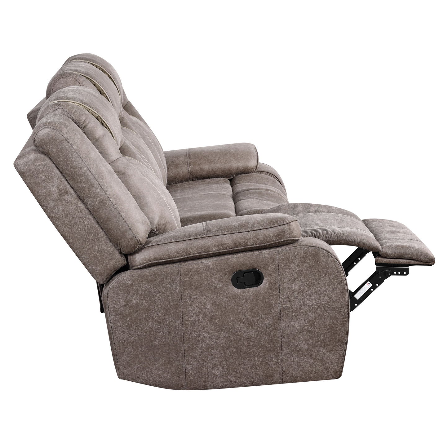 Blake - Manual Reclining Sofa Loveseat And Recliner - Desert Taupe