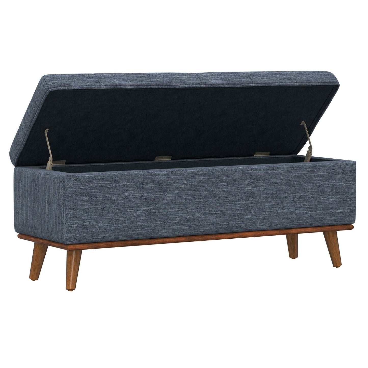 Rory - Storage Ottoman - Blue Heron