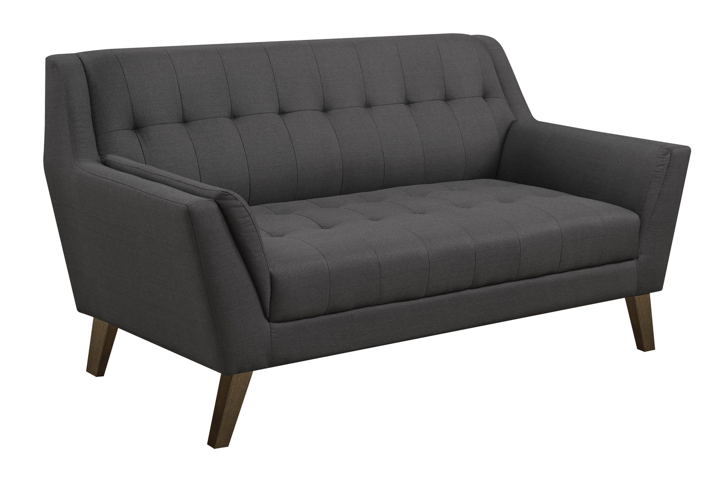 Binetti - Loveseat - Charcoal Pebble