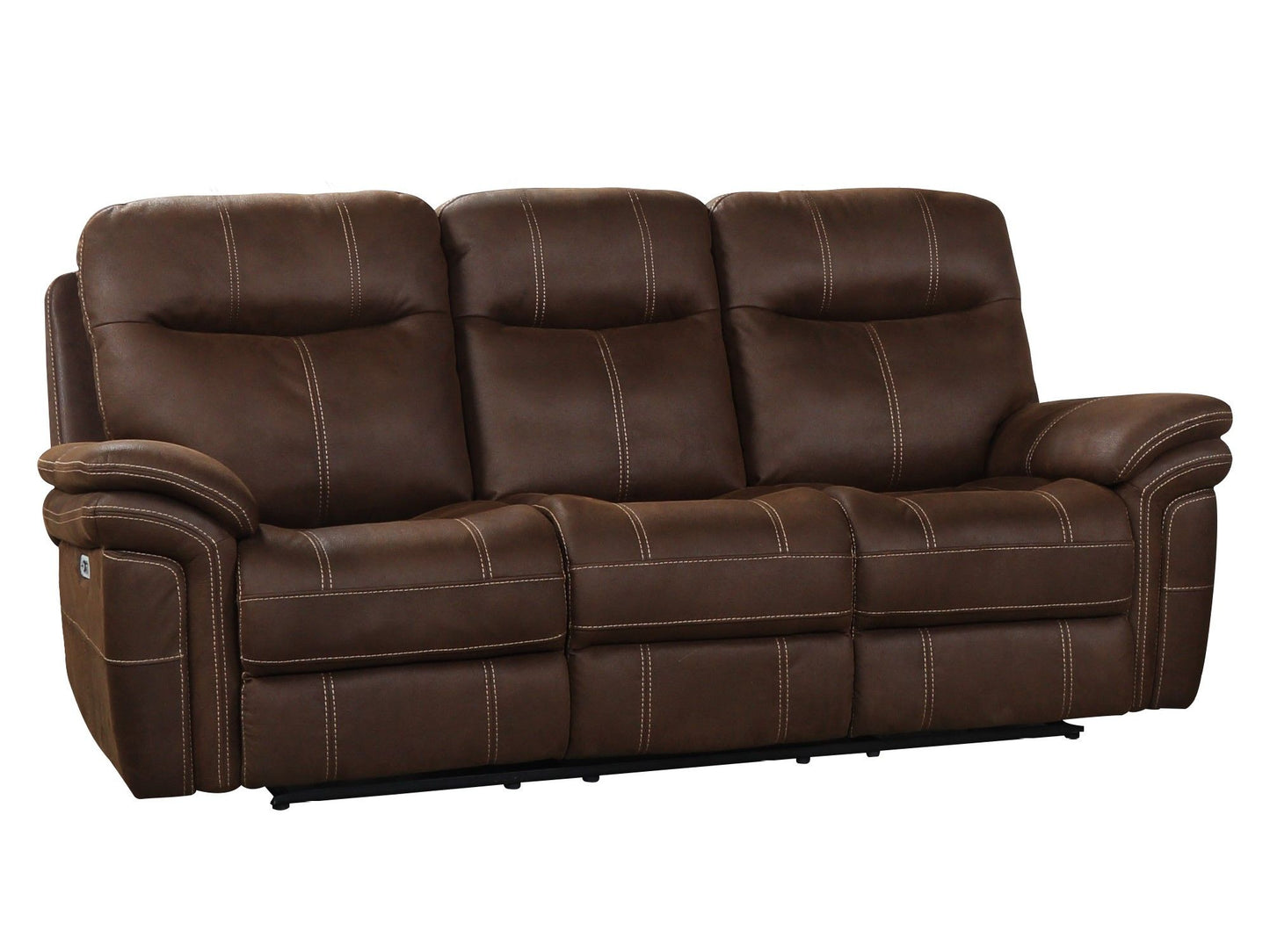 Mason - Power Sofa - Dark Kahlua