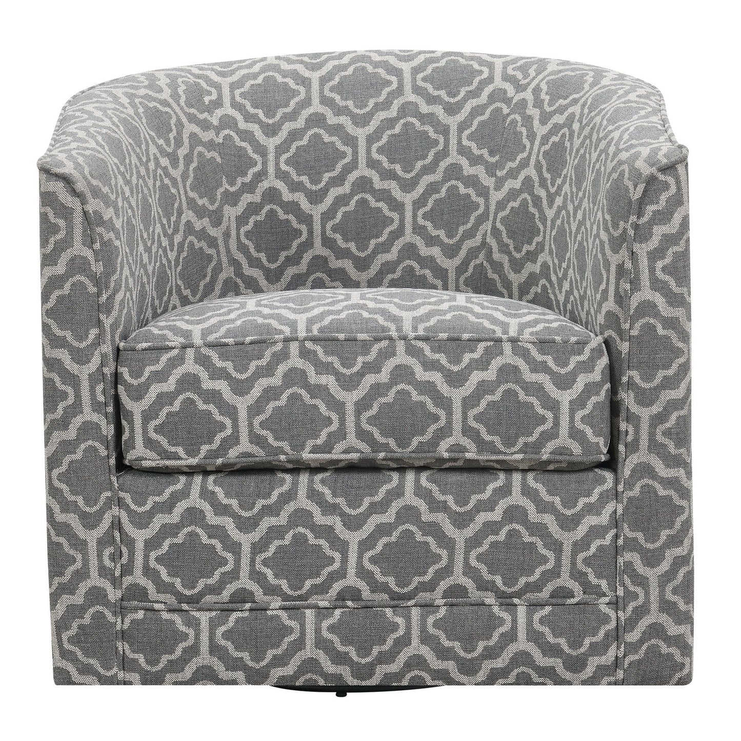 Milo - Swivel Chair - Pewter Gray