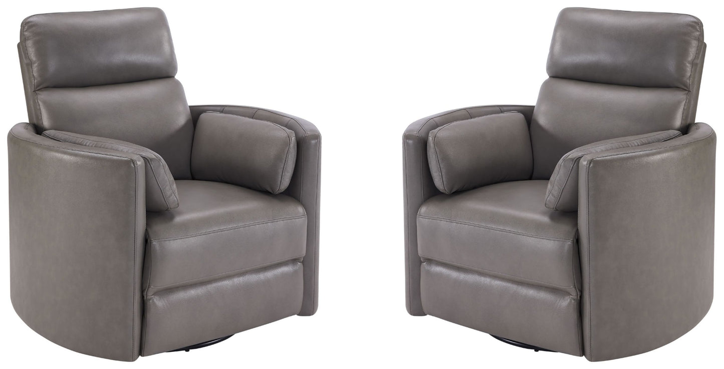 Radius - Cordless Power Swivel Glider Recliner (Set of 2)