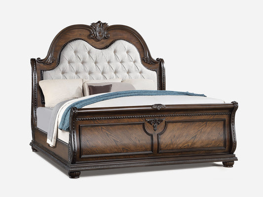 Stanley - King Bed - Oak