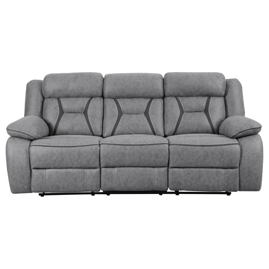 Higgins - Upholstered Motion Reclining Sofa Set