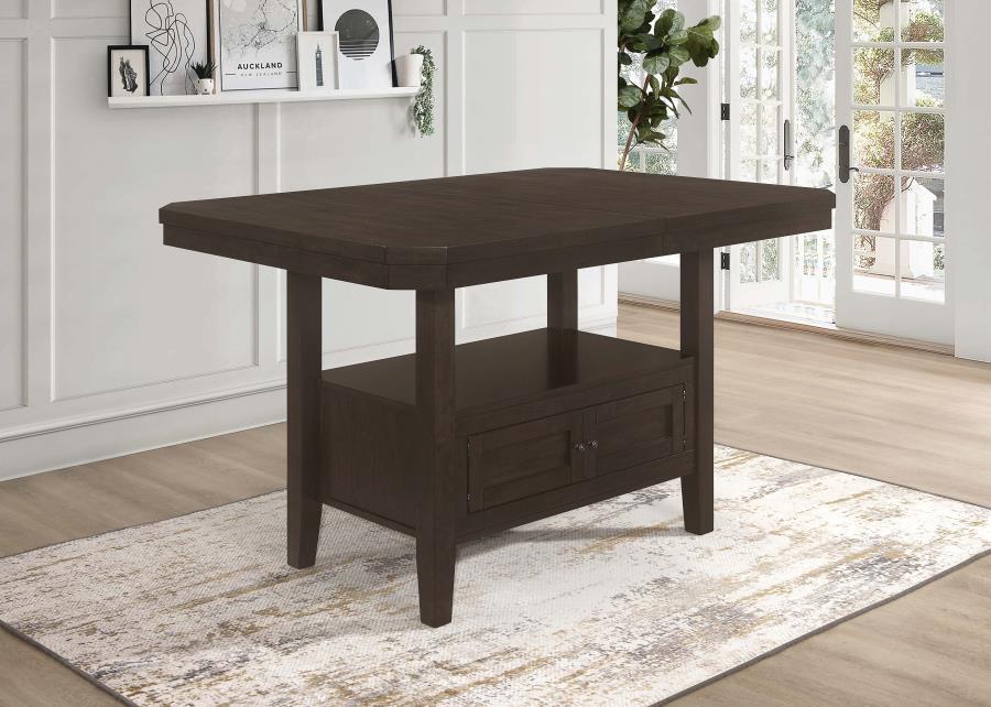 Prentiss - Extension Counter Dining Table - Cappuccino