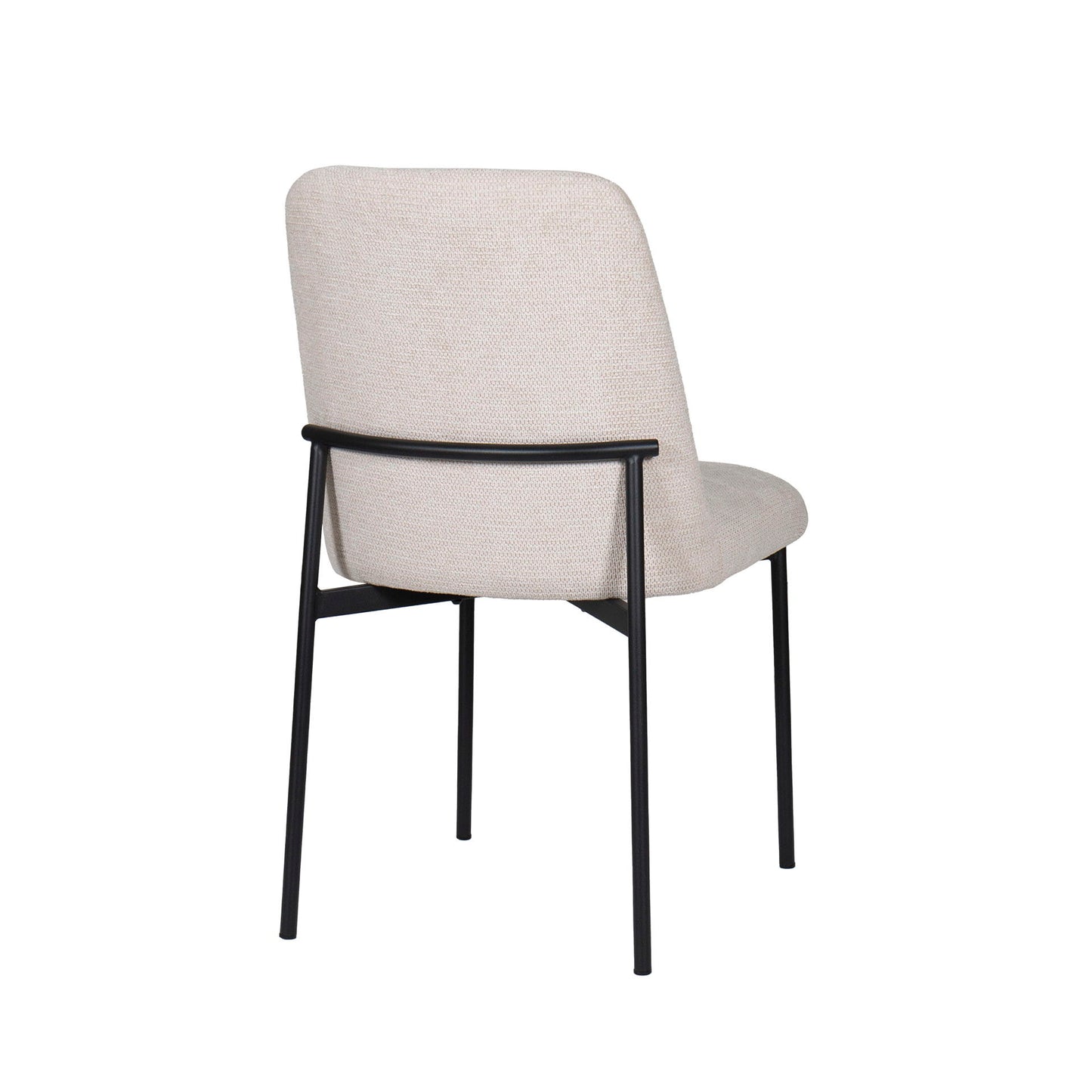 Erik - Side Chair With Black Metal Frame (Set of 2)