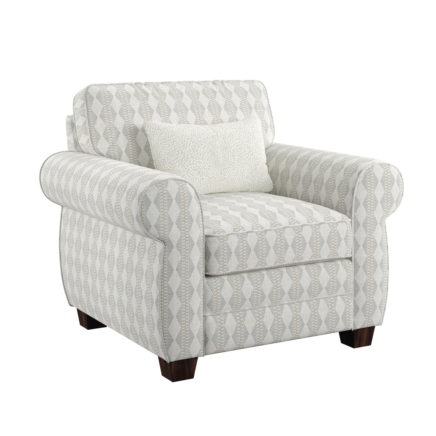 Royce - Complete Chair - Diamond Stripe