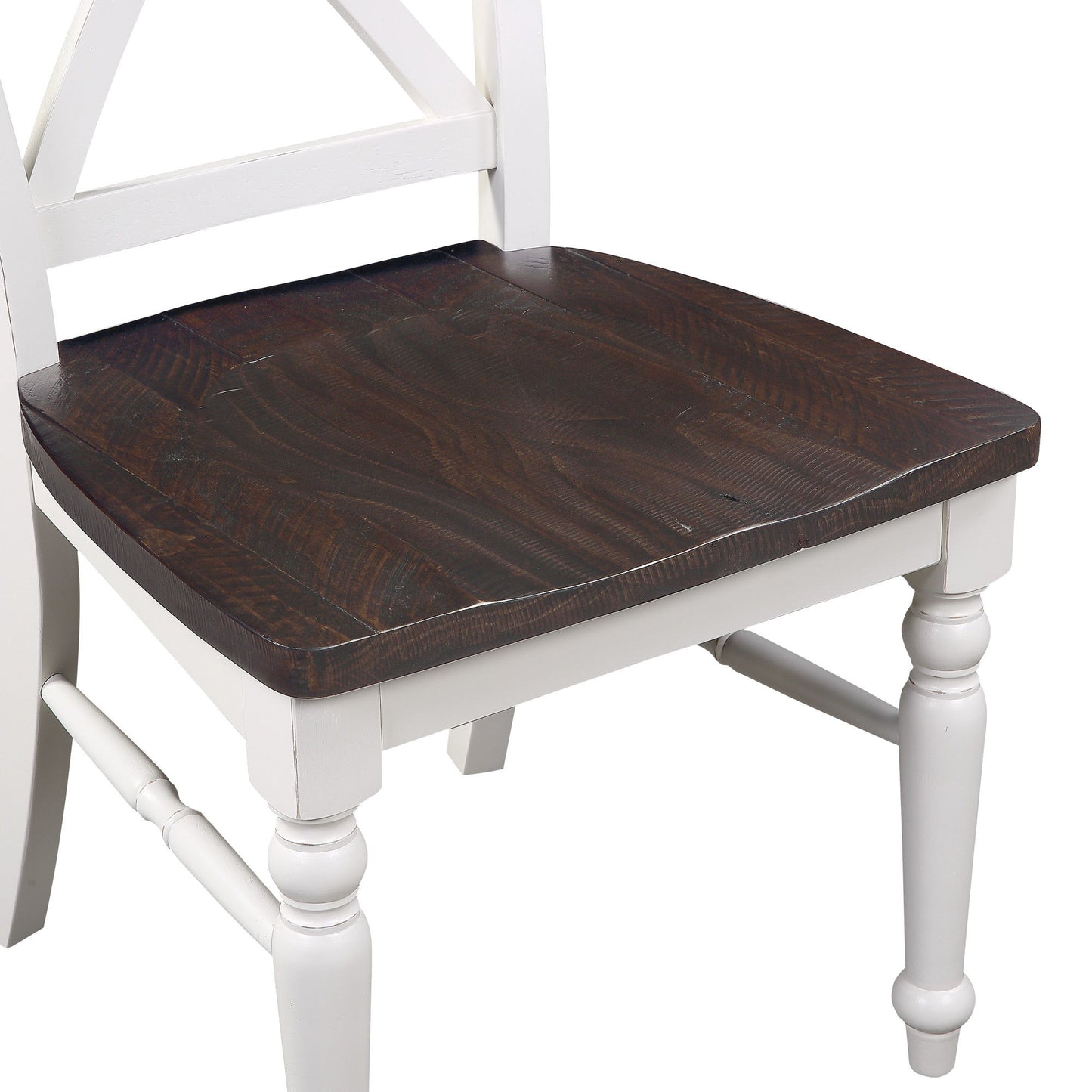 Mountain Retreat - Dining Chair - Dark Mocha & Antique White