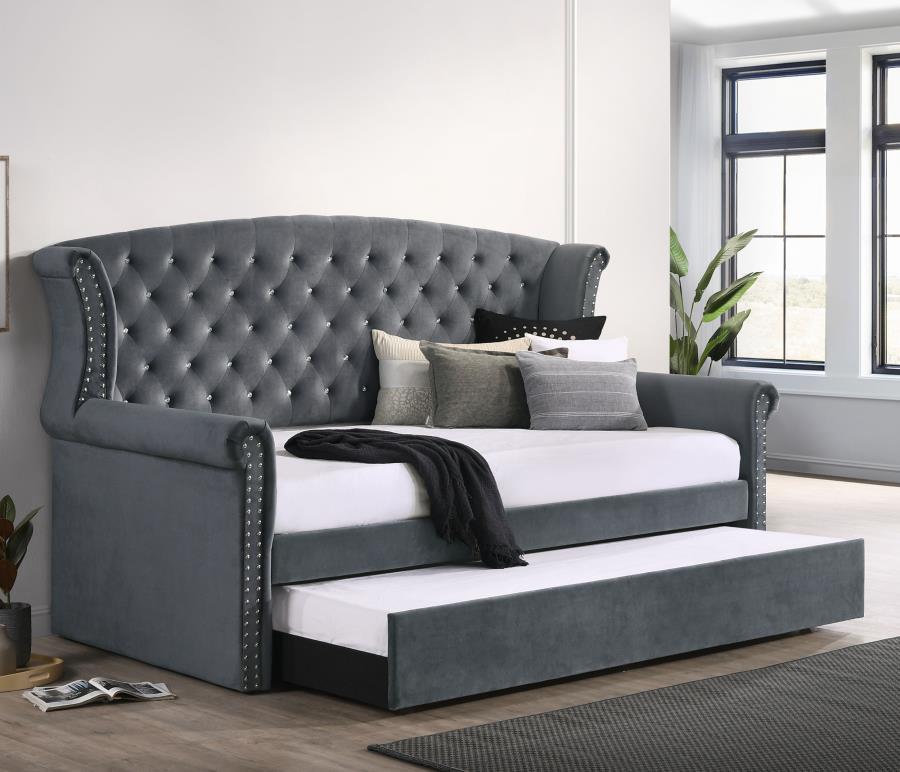 Scarlett - Upholstered Daybed With Trundle