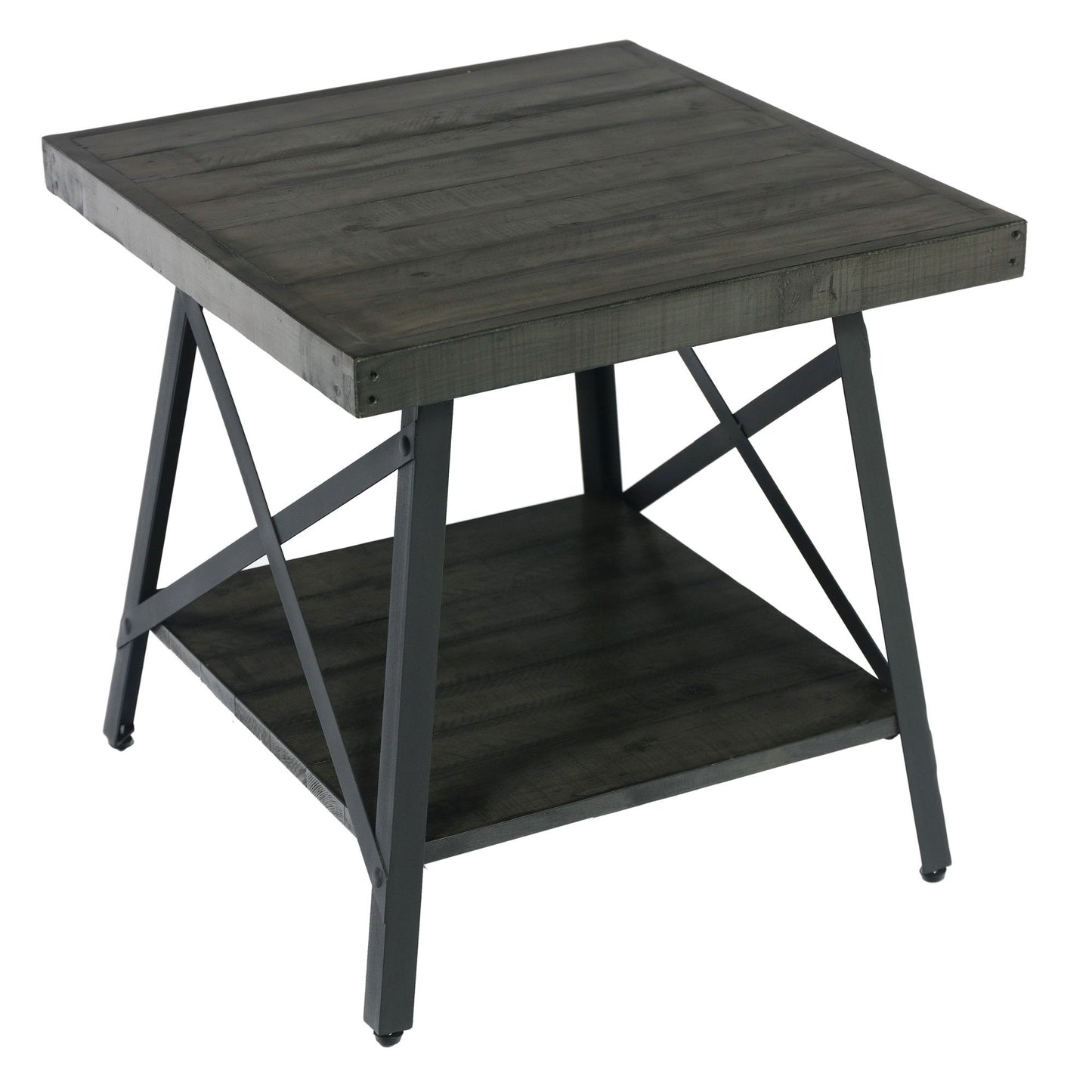 Chandler - End Table - Antique Gray