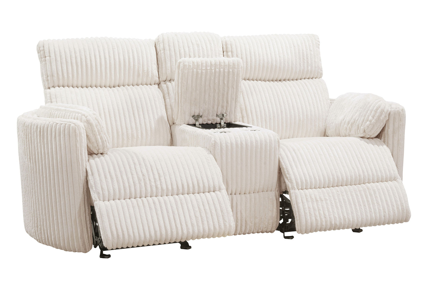 Radius - Power Glider Reclining Console Loveseat