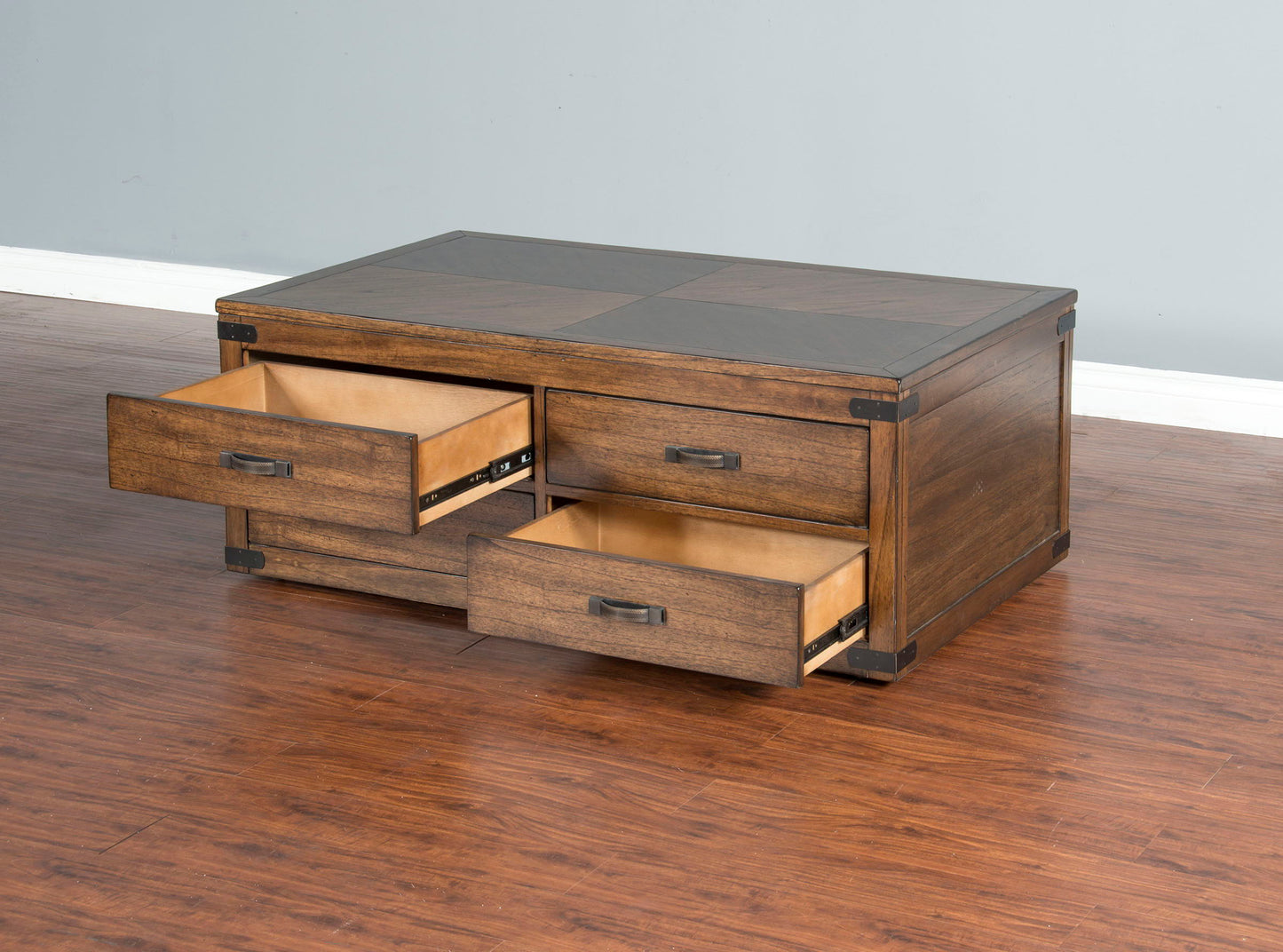 Safari - Coffee Table - Dark Brown