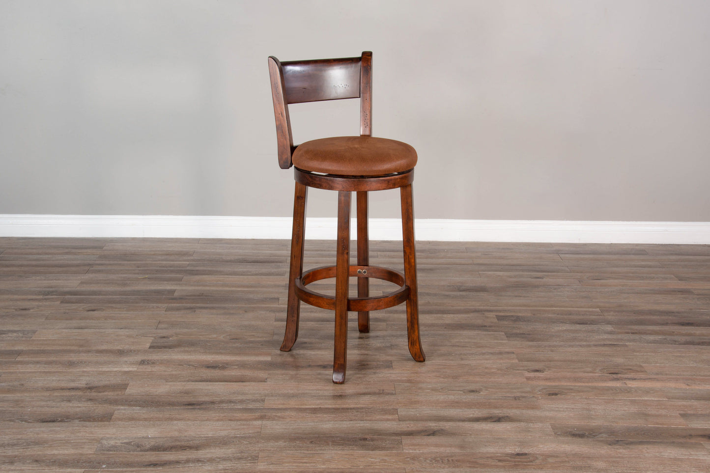 Santa Fe - Swivel Barstool With Cushion Seat & Back