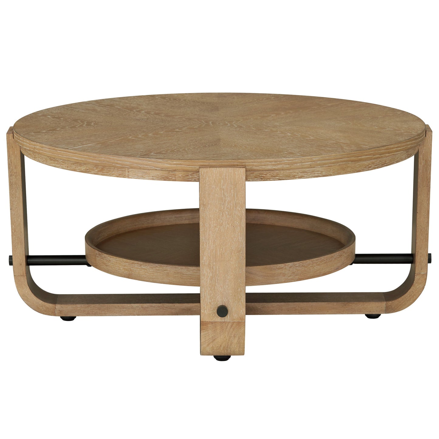 Escape - 3 Piece Occasional Table Set - Glazed Natural Oak