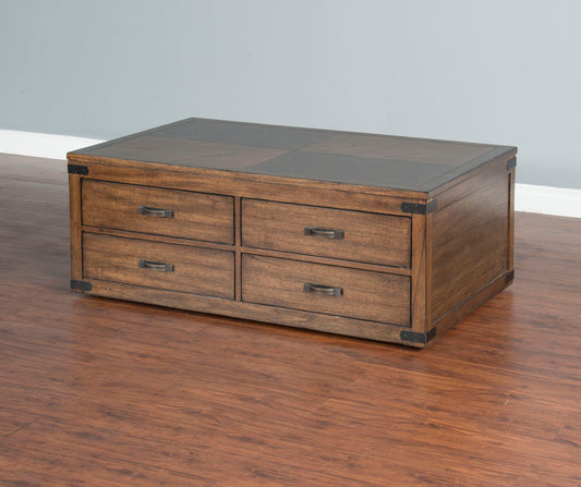 Safari - Coffee Table - Dark Brown