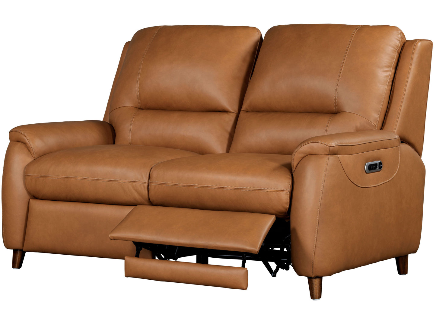 Austin - Power Reclining Loveseat - Caramel Cream