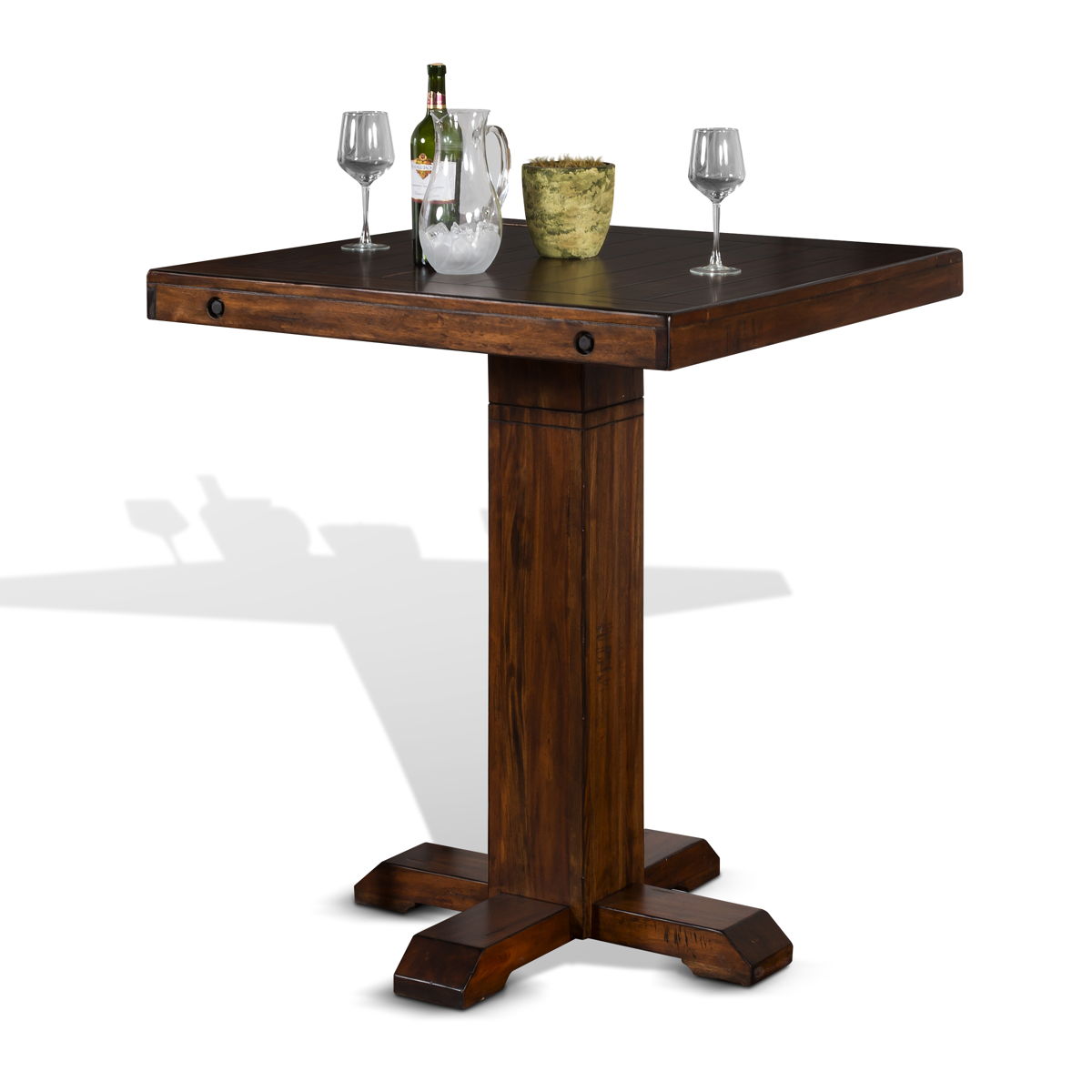 Tuscany - Pub Table - Dark Brown