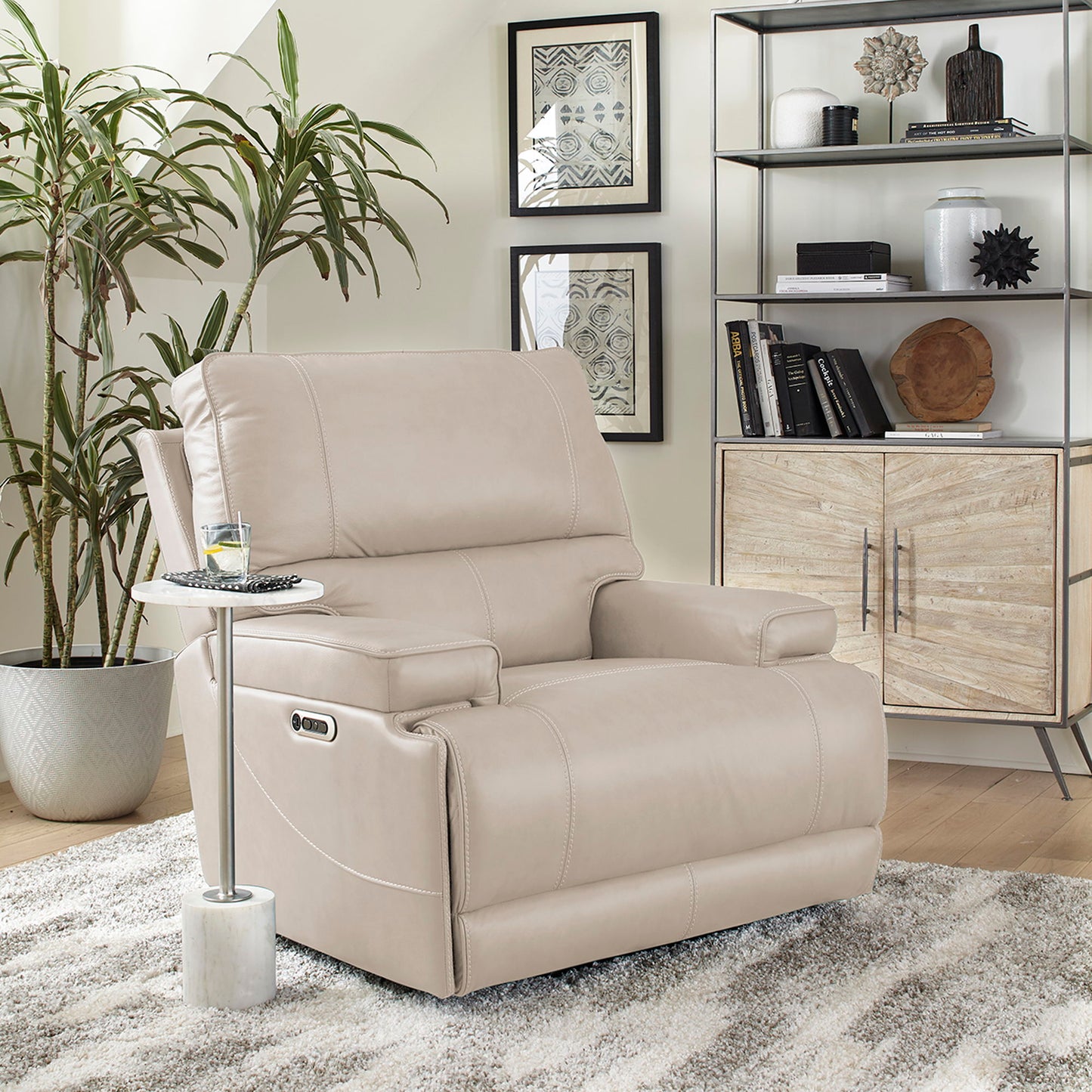 Whitman - Power Cordless Recliner