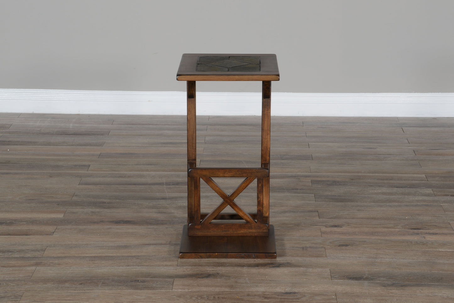 Savannah - Sofa Mate Table - Dark Brown