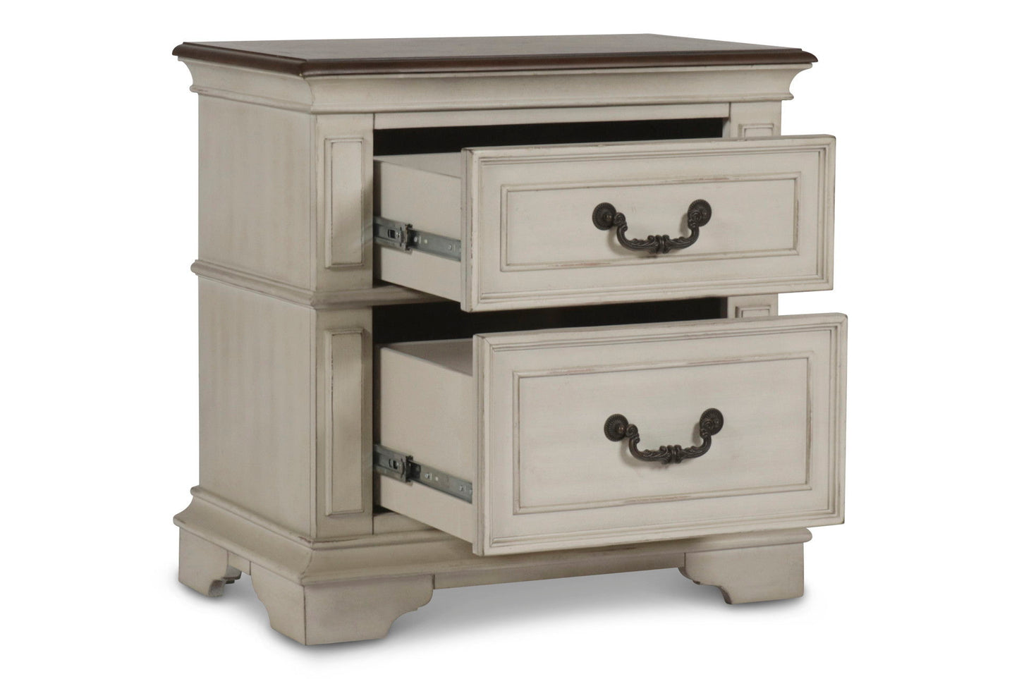 Anastasia - Nightstand - Antique White