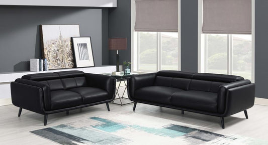 Shania - Upholstered Low Back Sofa Set