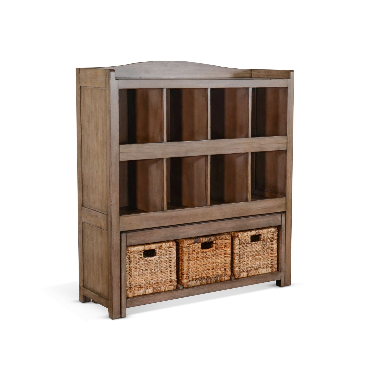 Doe Valley - Storage Bookcase And Bench - Light Brown