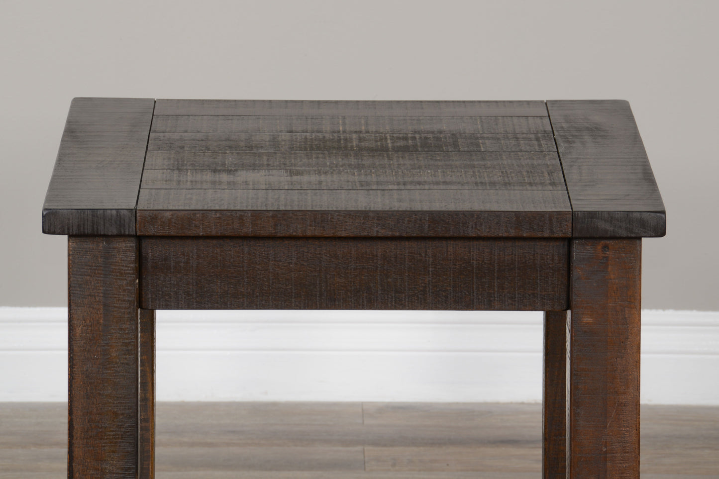 Homestead - End Table - Dark Brown