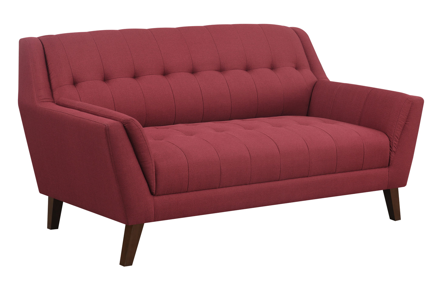 Binetti - Loveseat - Brick Red