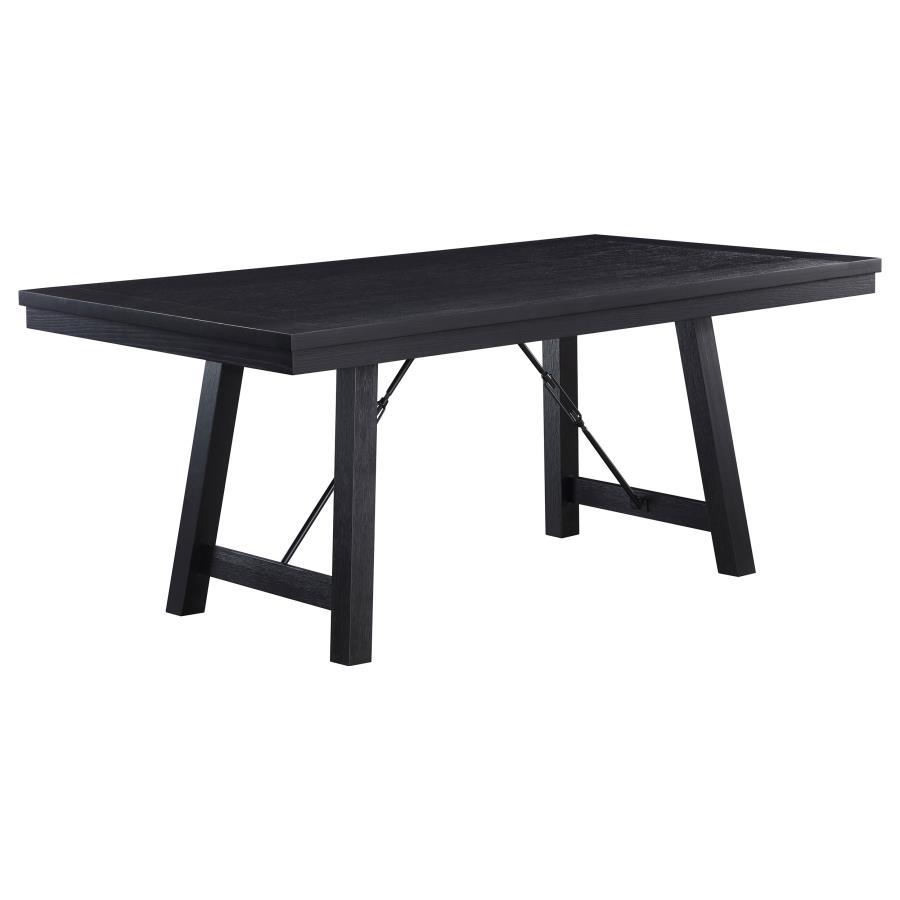 Newport - Rectangular Trestle Dining Table Set