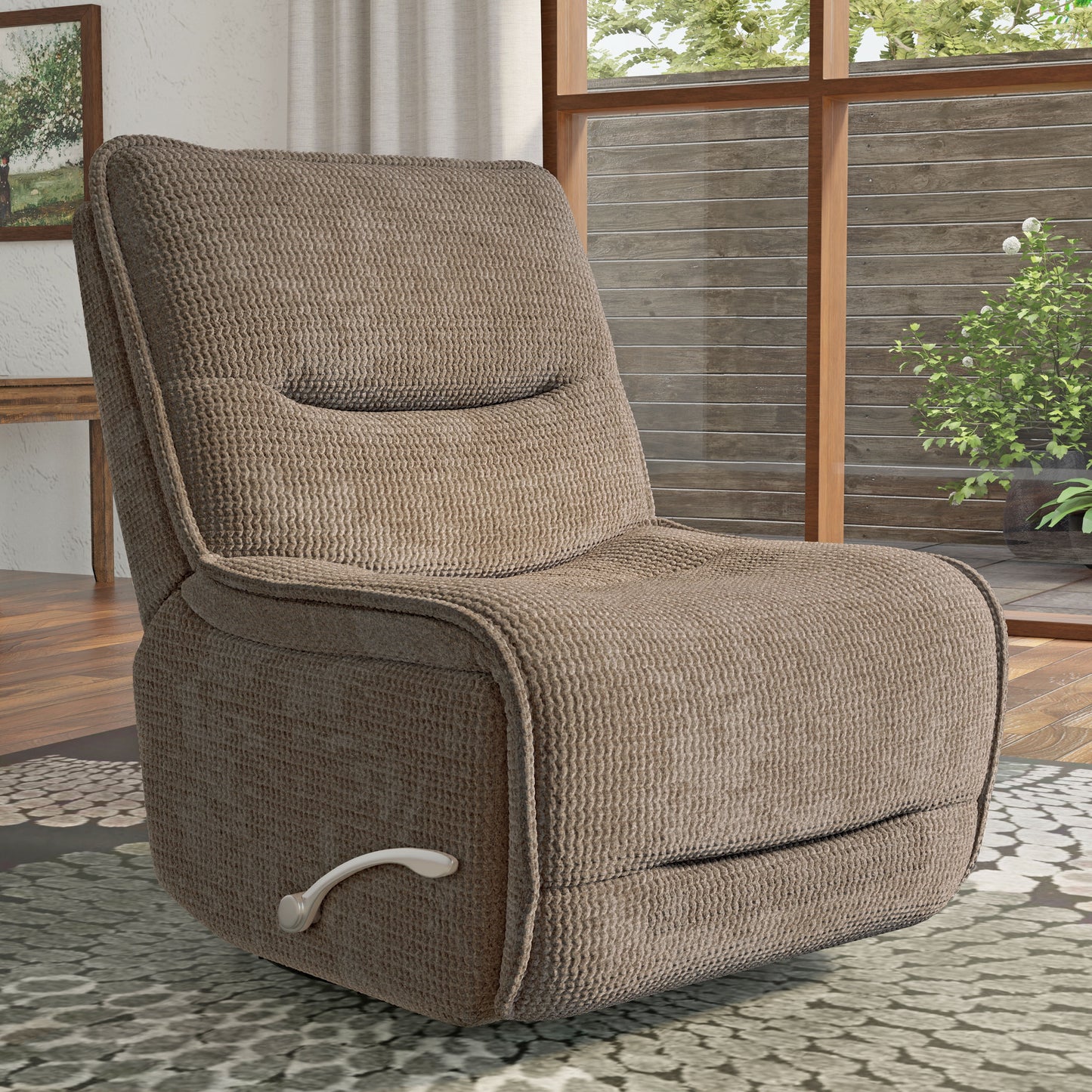 Armless Recliner - Wheat